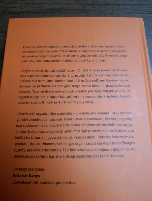 Trys sėkmės dėsniai: perkurkite bendrovės ir savo ateitį - Steve Zaffron, Dave  Logan, knyga 4