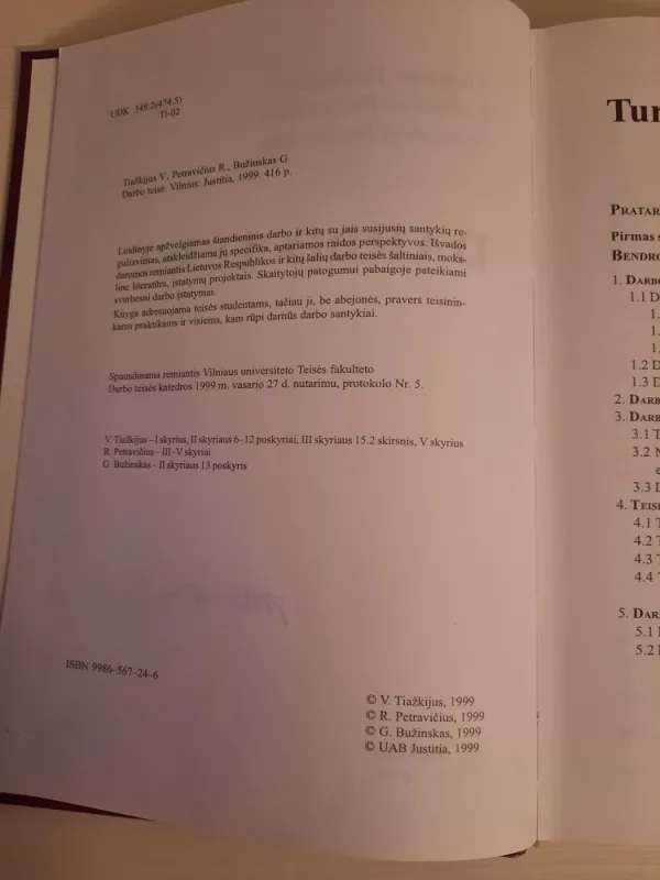 Darbo teisė - Autorių Kolektyvas, knyga 3