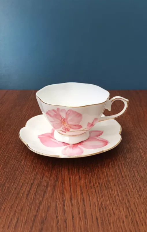 Puodelis su lėkštute, 250ml - , namai ir interjeras 2