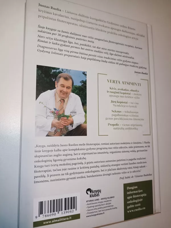 Septynios galimybės.Kaip saugotis vėžio pasikartojimo - Juozas Ruolia, knyga 3