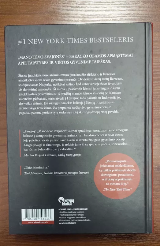 Mano tėvo svajonės - Barack Obama, knyga 3