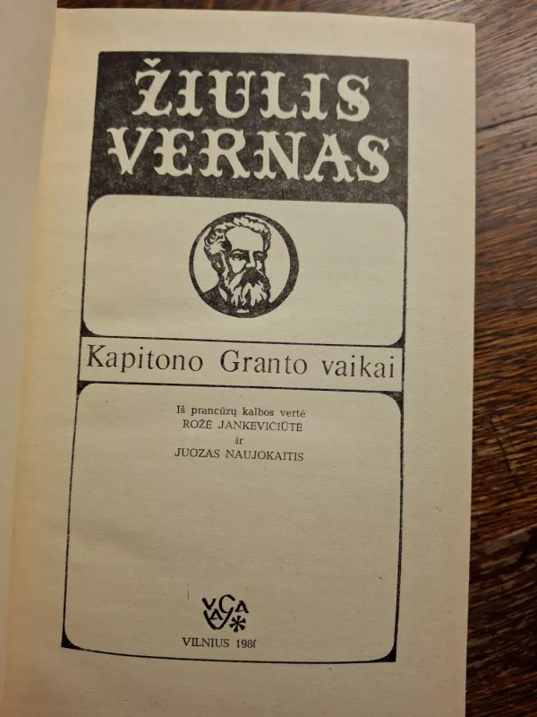 Kapitono Granto vaikai - Žiulis Vernas, knyga 4