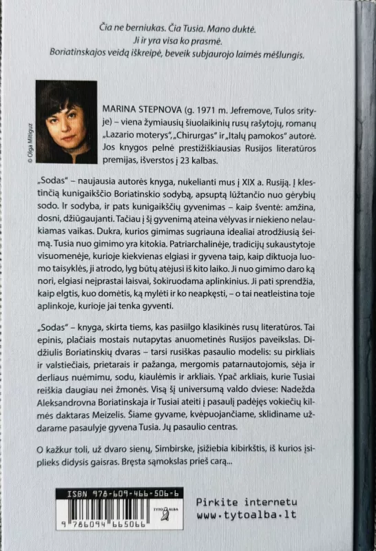 Sodas - Marina Stepnova, knyga 3