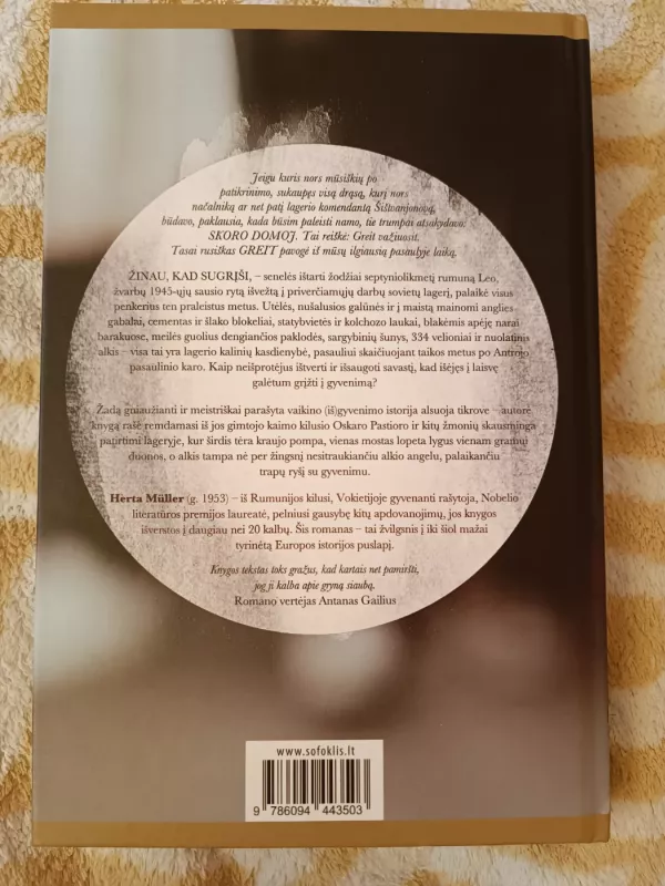 Amo sūpuoklės - Herta Müller, knyga 3