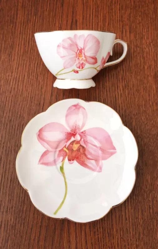 Puodelis su lėkštute, 250ml - , namai ir interjeras 5