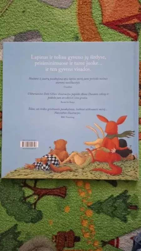 Širdyje mylėsiu visada - Debi Gliori, knyga 3