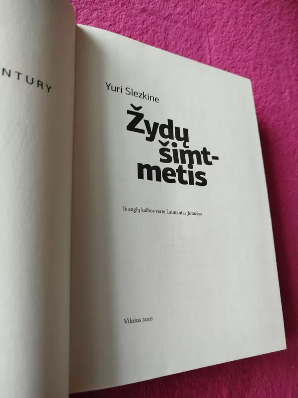 Žydų šimtmetis - Slezkine Yuri, knyga 3