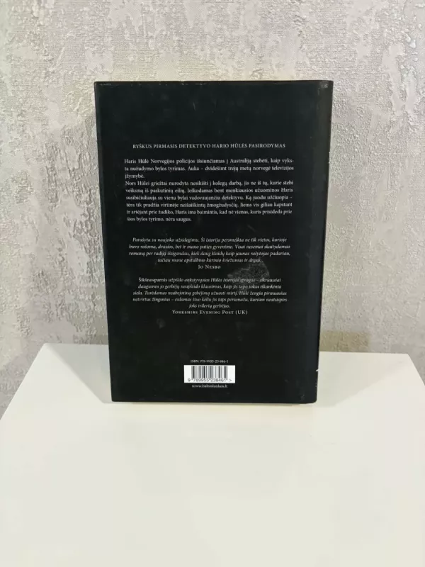 Šikšnosparnis - Jo Nesbo, knyga 3