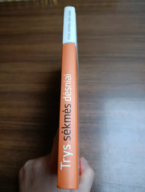 Trys sėkmės dėsniai: perkurkite bendrovės ir savo ateitį - Steve Zaffron, Dave  Logan, knyga 3