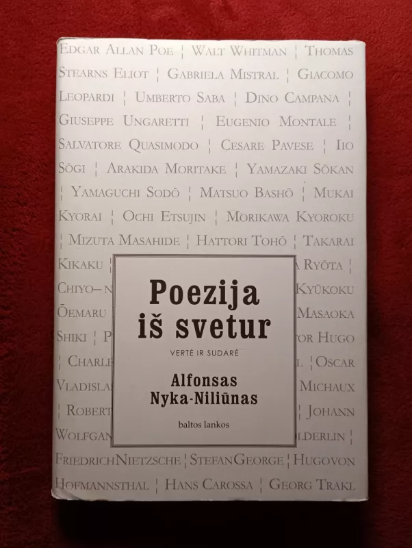 Poezija iš svetur - Alfonsas Nyka-Niliūnas, knyga 2