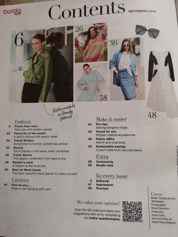 Burda 2024/09 style - Burda, knyga 4
