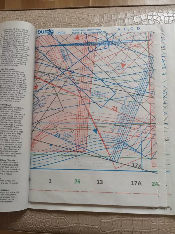 Burda 2024/08 style - Burda, knyga 6