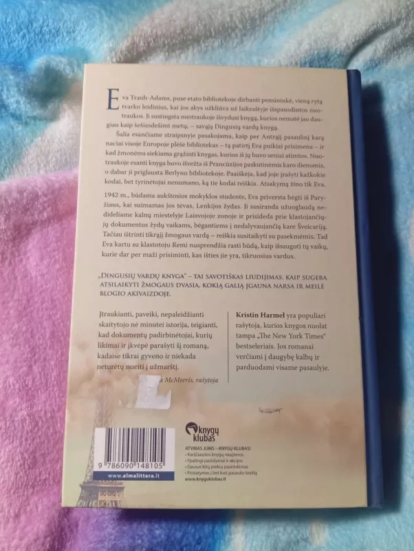 Dingusių vardų knyga - Kristin Harmel, knyga 2