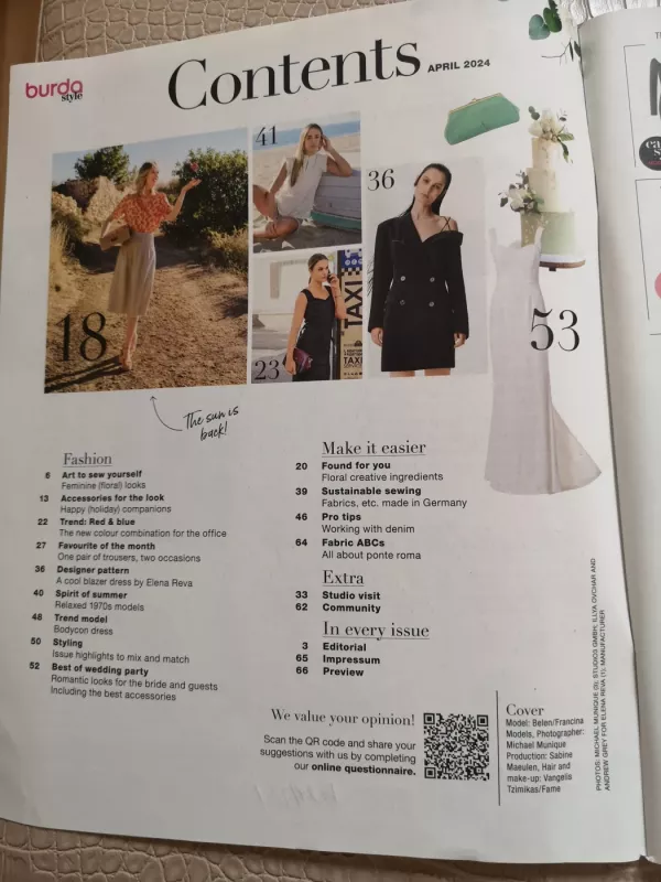 Burda 2024/04 style - Burda, knyga 4