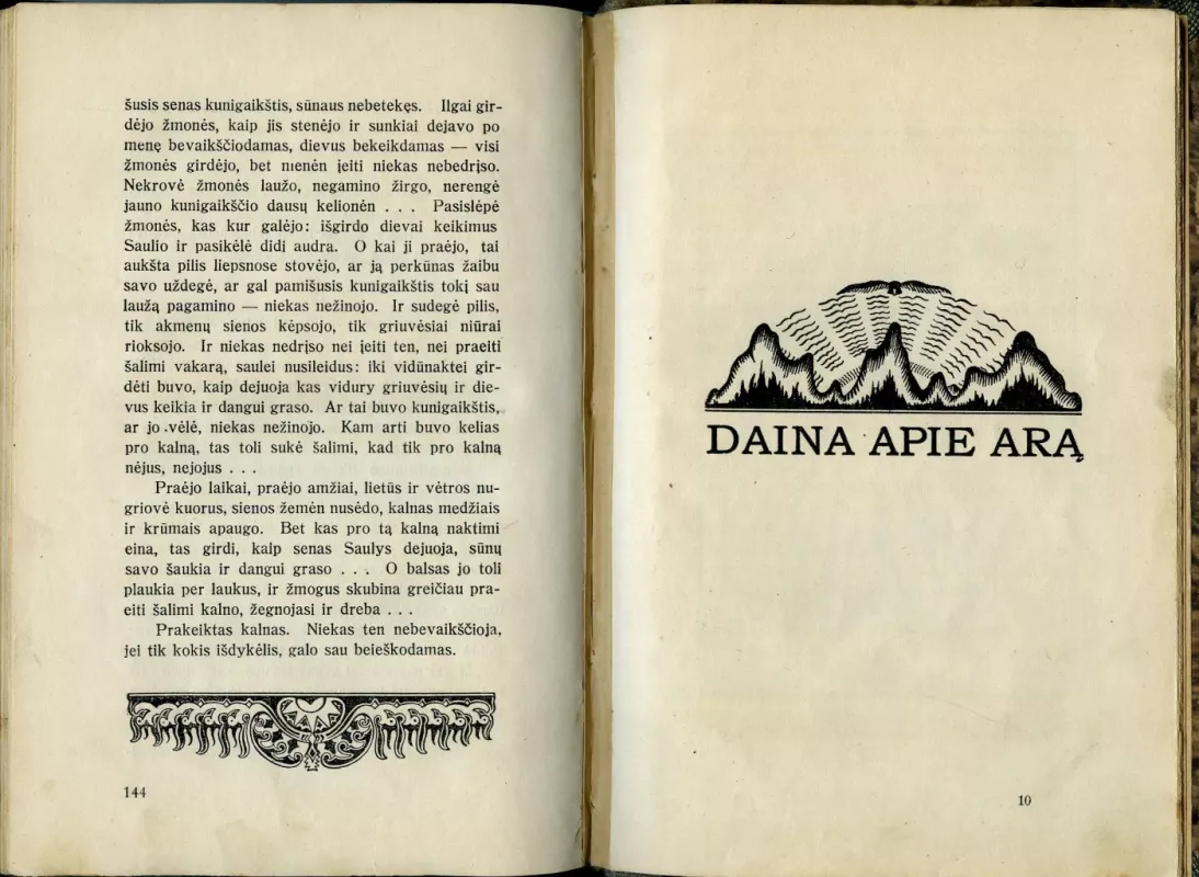 Dainavos šalies senų žmonių padavimai - Vincas Krėvė, knyga 5