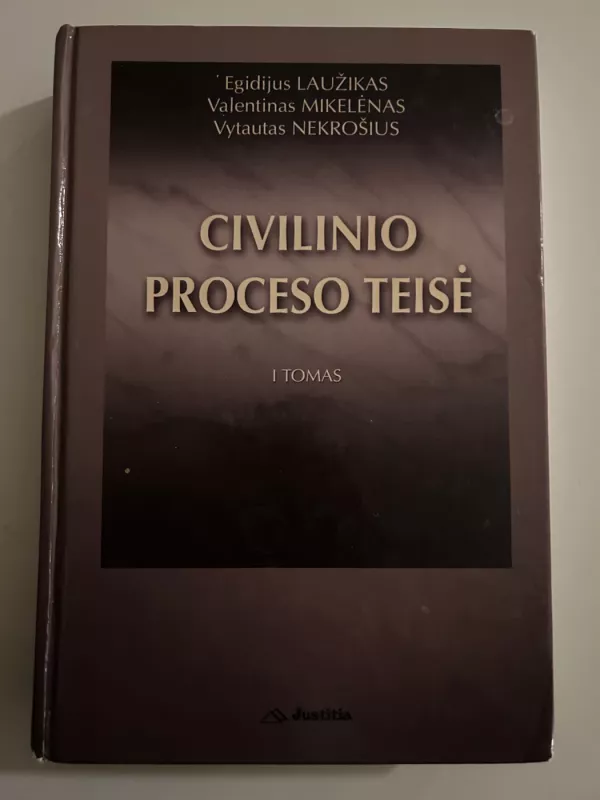 Civilinio proceso teisė (I tomas) - E. Laužikas, V.  Mikelėnas, V.  Nekrošius, knyga 2