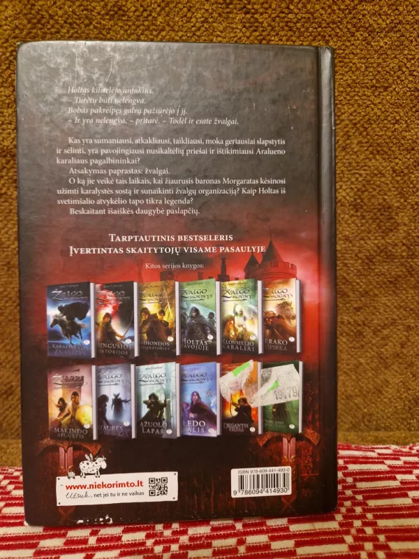 Žvalgo Mokinys Gorlano Turnyras priešistorė - John Flanagan, knyga 3