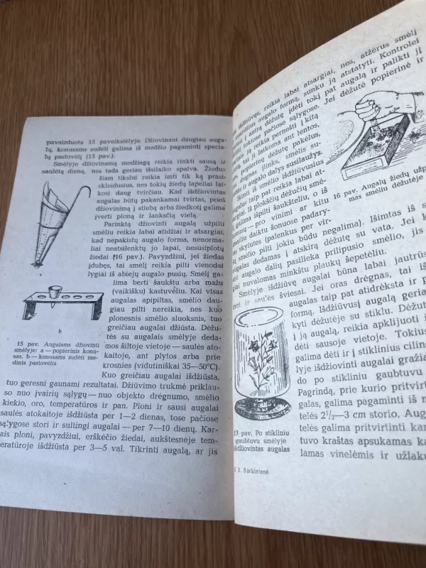 Augalų rinkimas ir kolekcionavimas - I. Šarkinienė, knyga 3