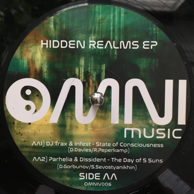 Various - Hidden Realms EP - Various ., plokštelė 3