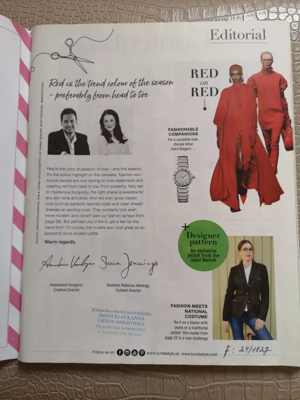 Burda 2024/08 style - Burda, knyga 3