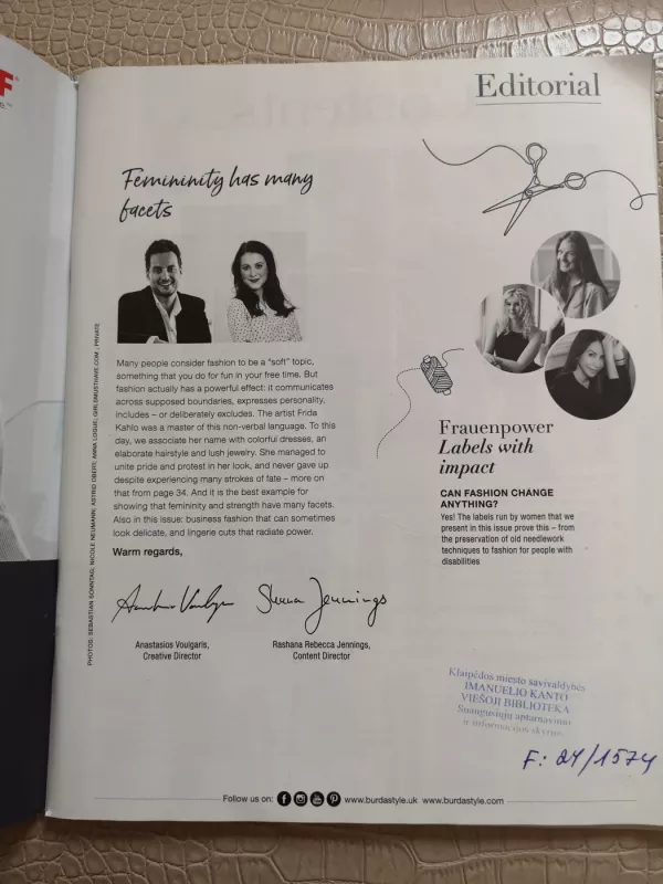 Burda 2024/07 style - Burda, knyga 3