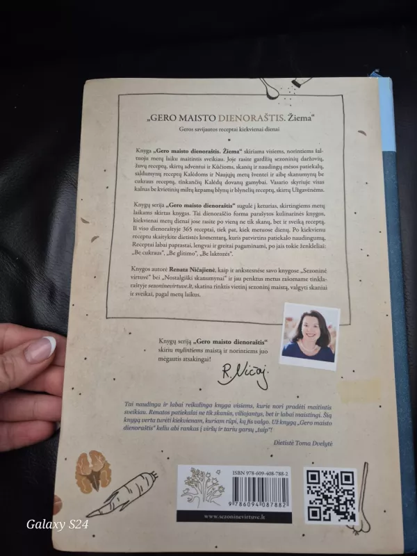 Gero maisto dienoraštis. Žiema. - Renata Ničajienė, knyga 5