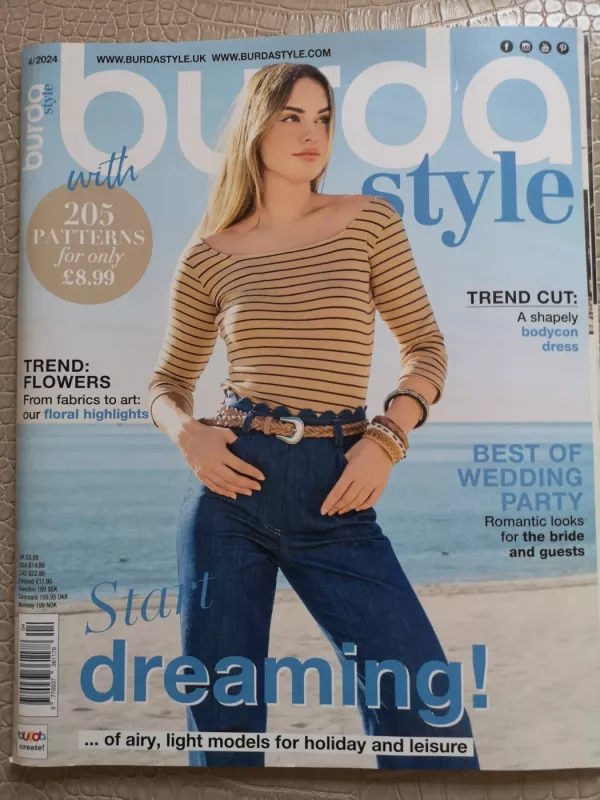 Burda 2024/04 style - Burda, knyga 2