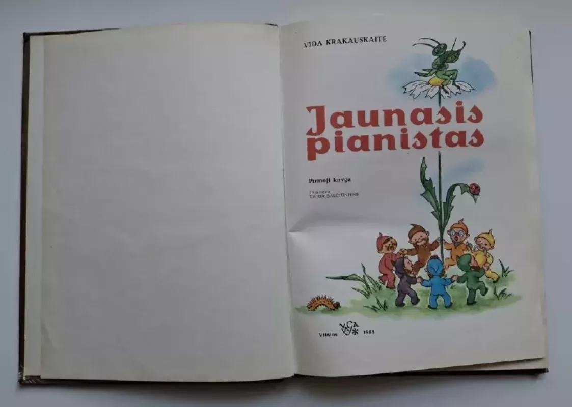 Jaunasis pianistas (pirmoji knyga) - Vida Krakauskaitė, knyga 3