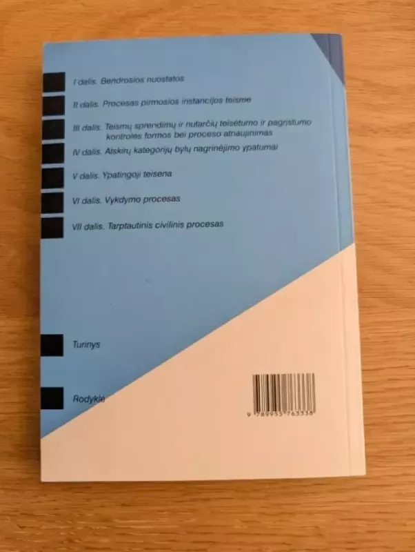 Civilinio proceso kodeksas - Nėra, knyga 3