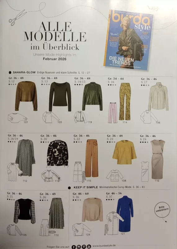 Burda 2026/02 style - Burda, knyga 3