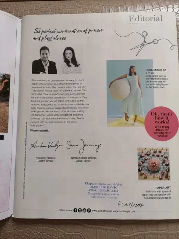 Burda 2024/06 style - Burda, knyga 3