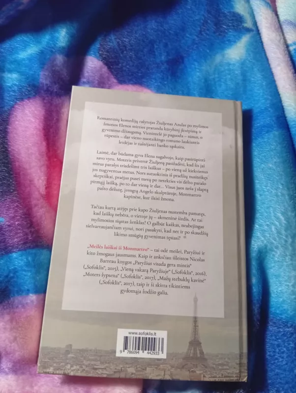 Meilės laiškai iš Monmartro - Nicolas Barreau, knyga 3