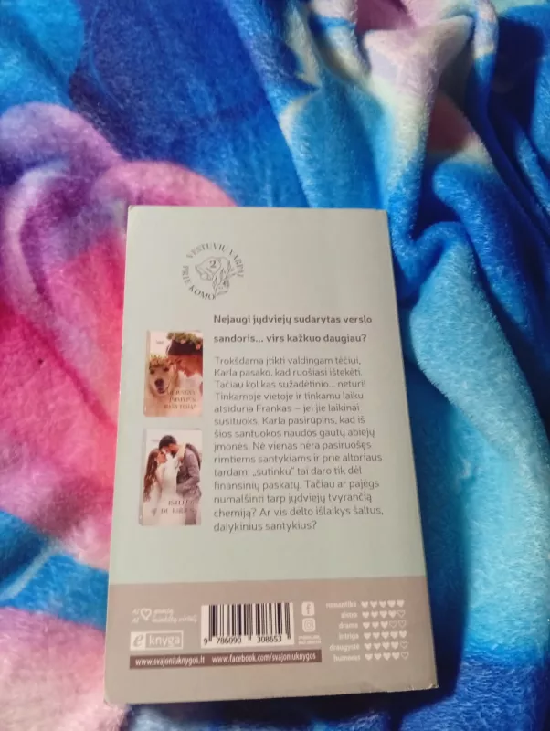 VESTUVIŲ VARPAI PRIE KOMO (2 KNYGOS) - Jennifer Faye, knyga 6