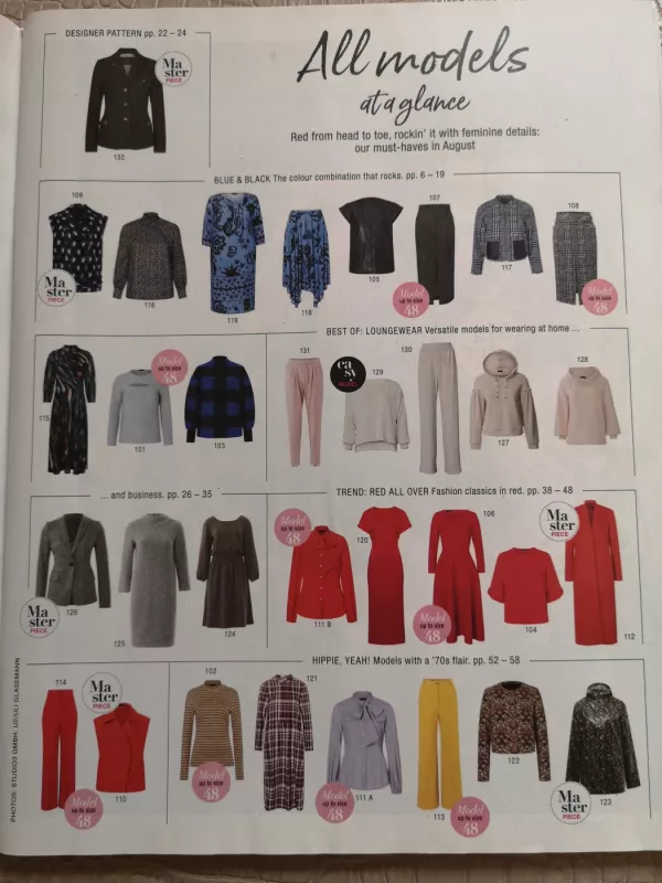 Burda 2024/08 style - Burda, knyga 4