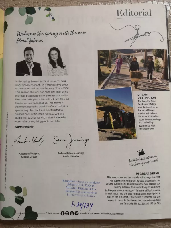 Burda 2024/04 style - Burda, knyga 3