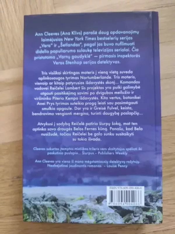 Varnų gaudyklė - Ann Cleeves, knyga 3