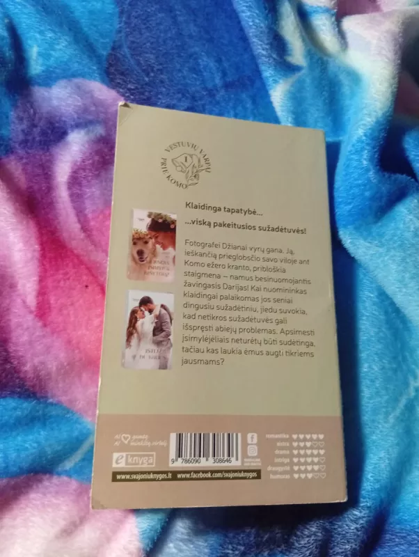 VESTUVIŲ VARPAI PRIE KOMO (2 KNYGOS) - Jennifer Faye, knyga 4