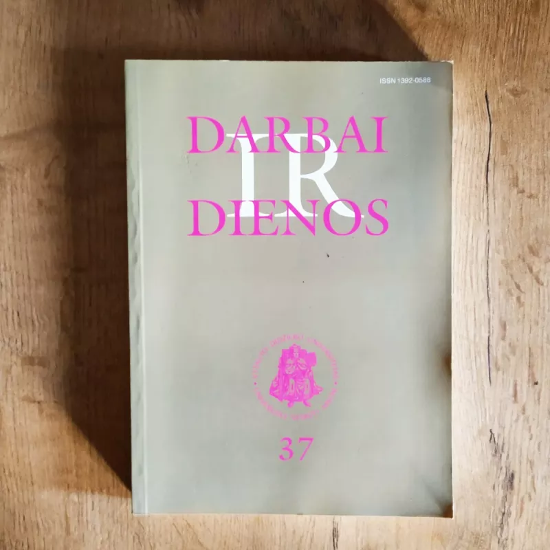 Darbai ir dienos (37 tomas) - Leonas Gudaitis, knyga 2