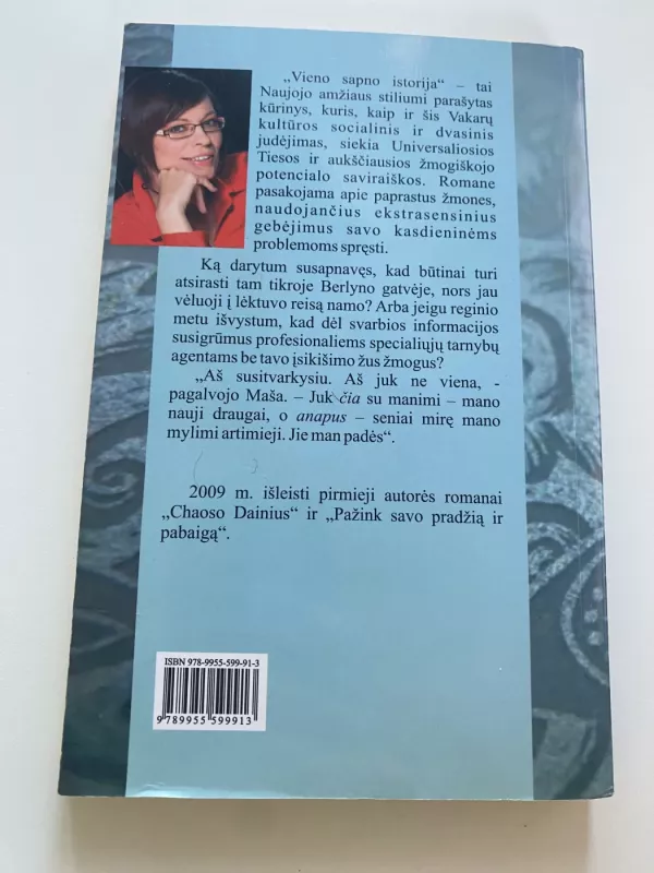 Vieno sapno istorija - Saulė Zujūtė, knyga 2