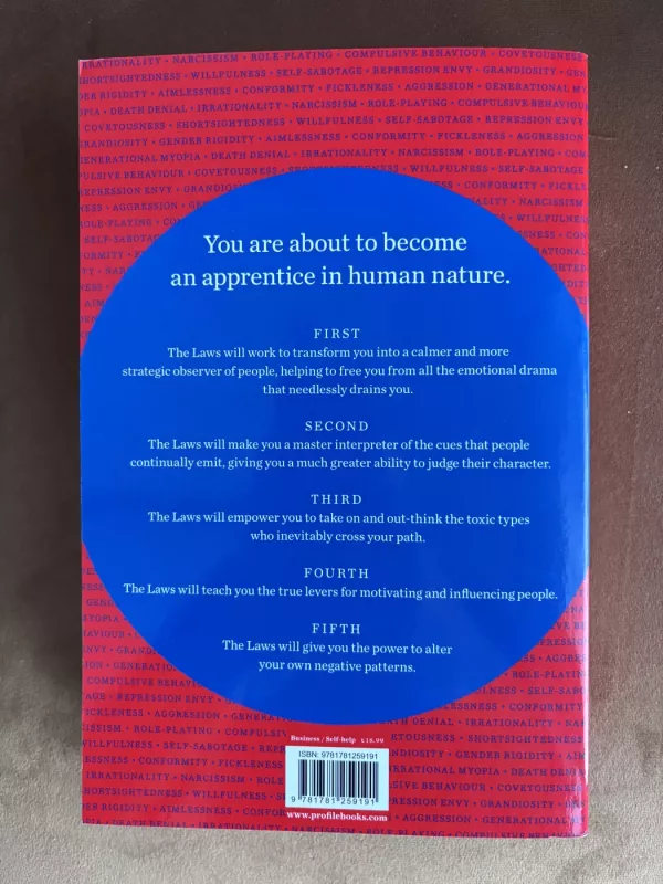 The laws of human nature - Robert Greene, knyga 3