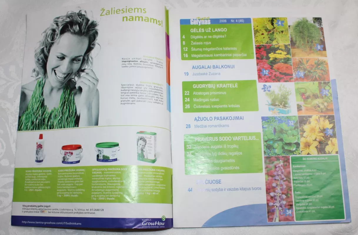 Mano gėlynas 2006 Nr. 4 - Autorių kolektvas, knyga 3