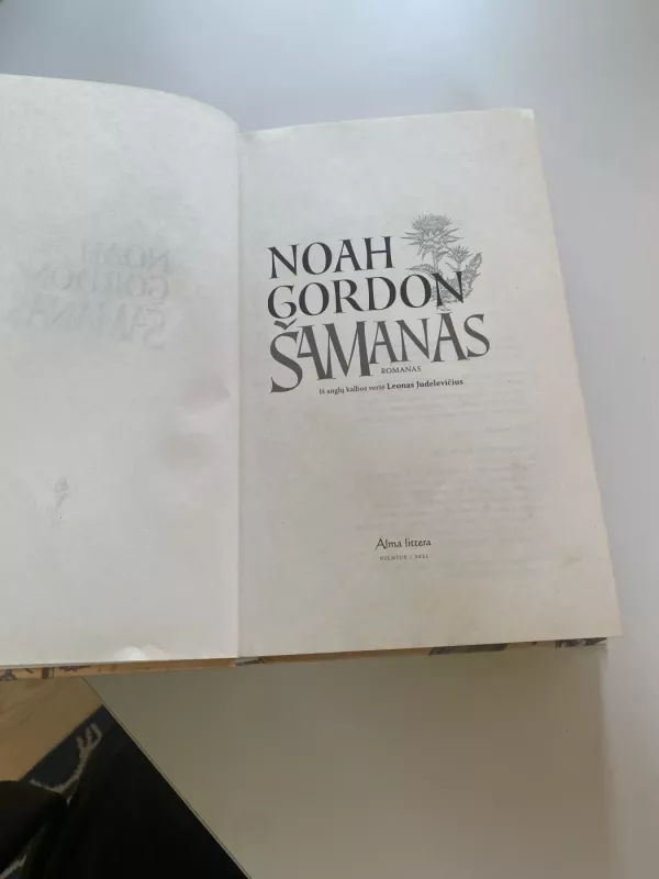 Šamanas - Gordon Noah, knyga 2