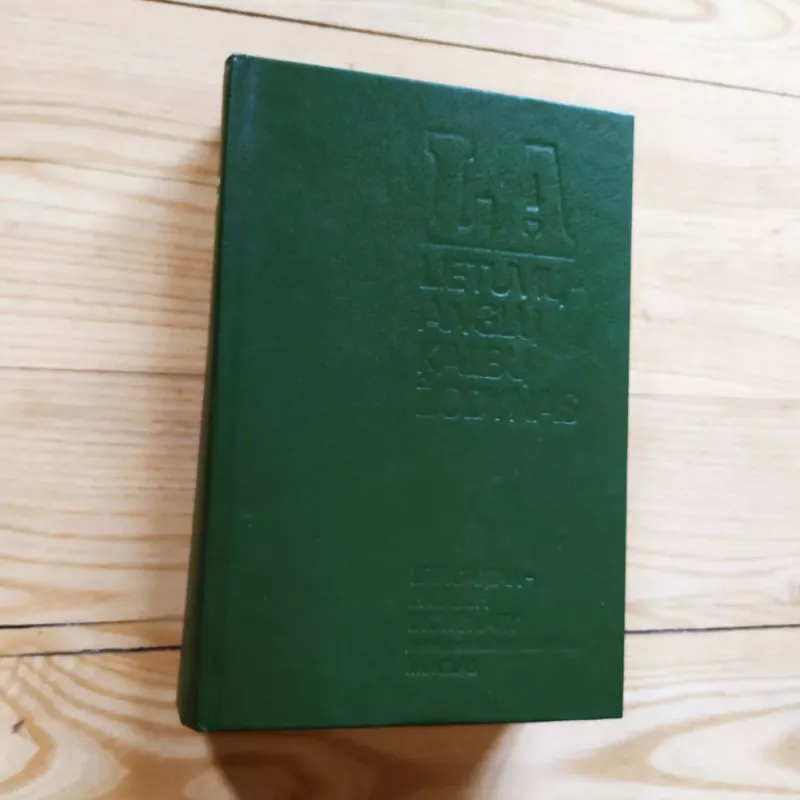 Lietuvių-anglų kalbų žodynas - B. Piesarskas, B.  Svecevičius, knyga 2