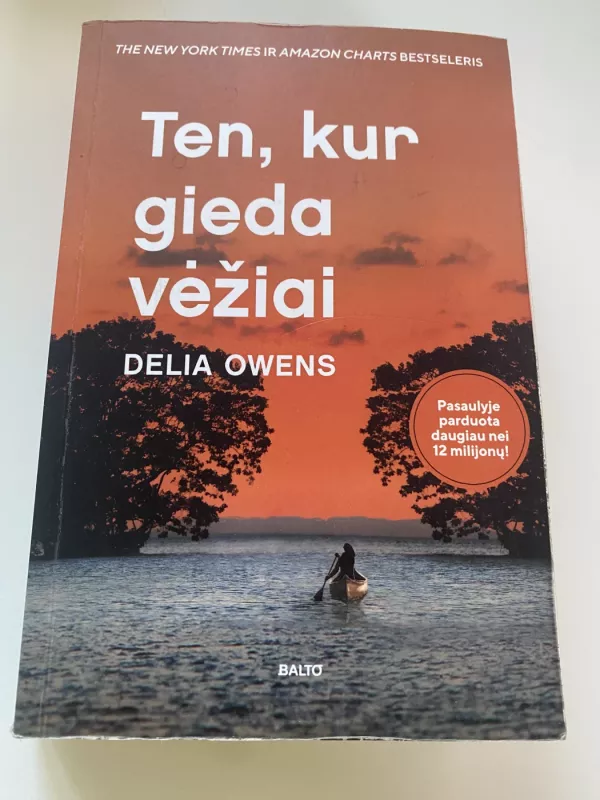 Ten kur gieda vėžiai - Delia Owens, knyga 3