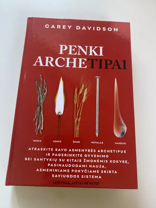 Penki archetipai - Carey Davidson, knyga 3