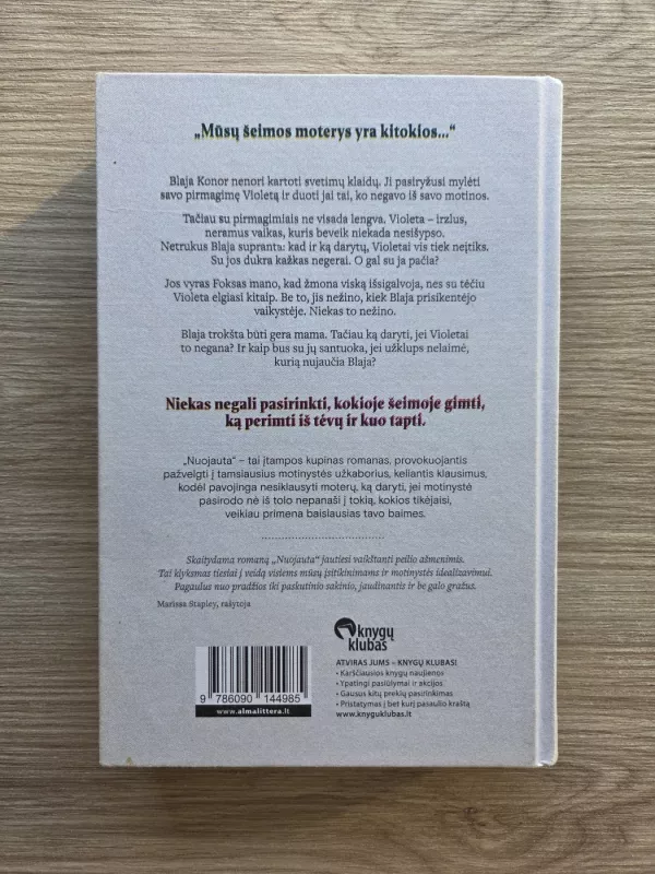 Nuojauta - Asley Audrain, knyga 3