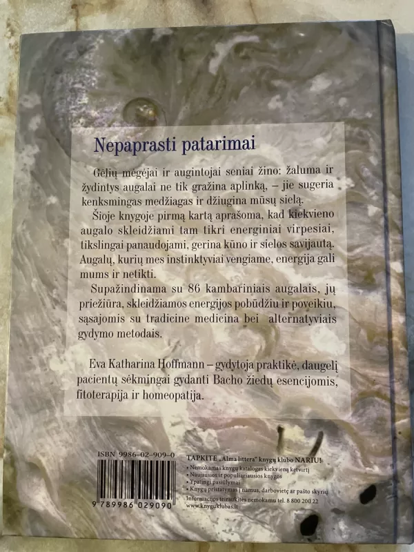 Kambarinių augalų energija - E. K. Hoffmann, knyga 3