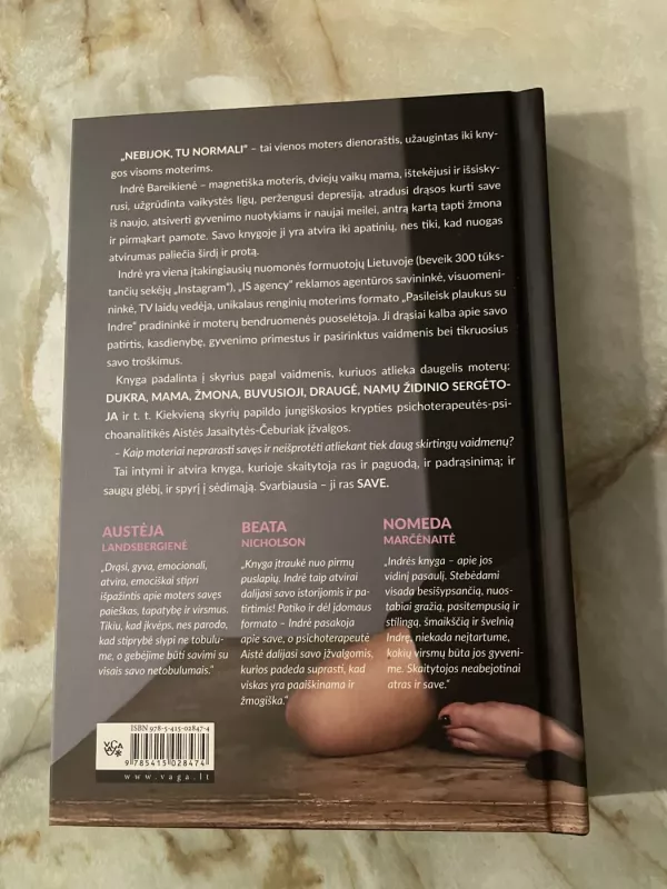 Nebijok, tu normali - Indrė Bareikienė, knyga 3