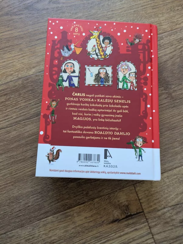 Čarlis ir kalėdų fabrikas ir kitos istorijos - Roald Dahl, knyga 4