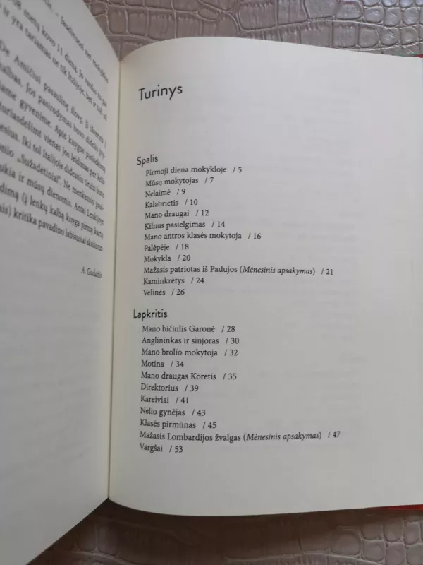 Širdis - Edmondo De Amicis, knyga 4